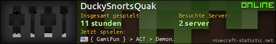 Benutzerleisten 560x90 für DuckySnortsQuak