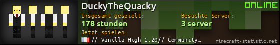 Benutzerleisten 560x90 für DuckyTheQuacky