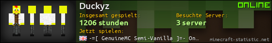 Benutzerleisten 560x90 für Duckyz