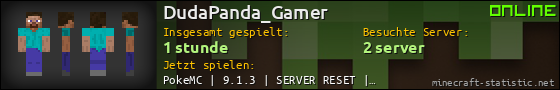 Benutzerleisten 560x90 für DudaPanda_Gamer