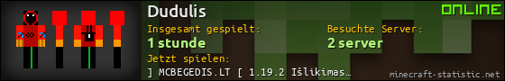 Benutzerleisten 560x90 für Dudulis