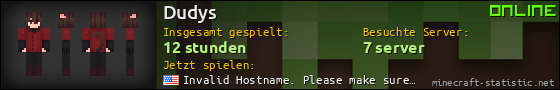 Benutzerleisten 560x90 für Dudys