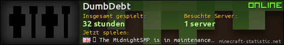 Benutzerleisten 560x90 für DumbDebt