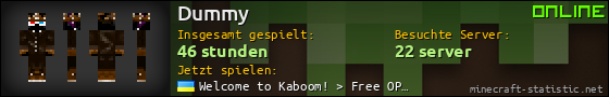 Benutzerleisten 560x90 für Dummy