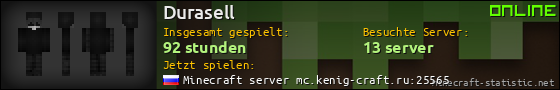 Benutzerleisten 560x90 für Durasell