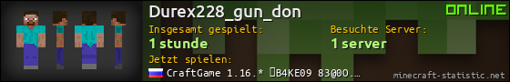 Benutzerleisten 560x90 für Durex228_gun_don