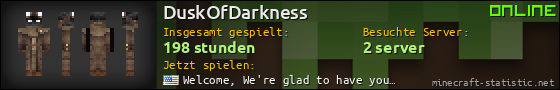 Benutzerleisten 560x90 für DuskOfDarkness