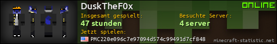 Benutzerleisten 560x90 für DuskTheF0x