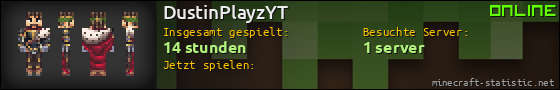 Benutzerleisten 560x90 für DustinPlayzYT