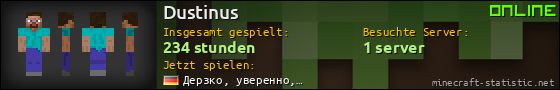 Benutzerleisten 560x90 für Dustinus