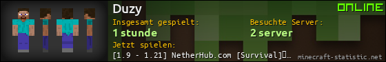 Benutzerleisten 560x90 für Duzy