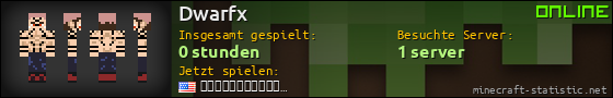 Benutzerleisten 560x90 für Dwarfx