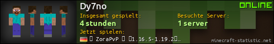 Benutzerleisten 560x90 für Dy7no