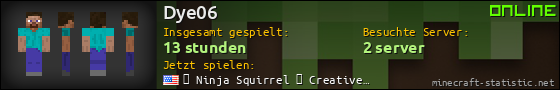 Benutzerleisten 560x90 für Dye06