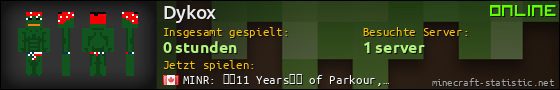 Benutzerleisten 560x90 für Dykox