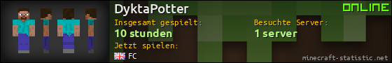 Benutzerleisten 560x90 für DyktaPotter