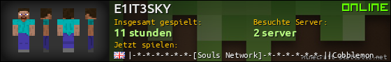 Benutzerleisten 560x90 für E1IT3SKY