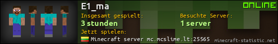 Benutzerleisten 560x90 für E1_ma