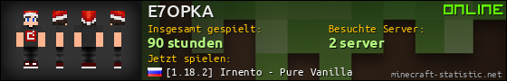 Benutzerleisten 560x90 für E7OPKA