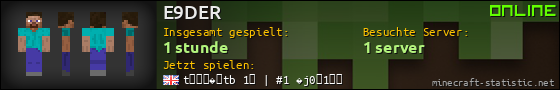 Benutzerleisten 560x90 für E9DER