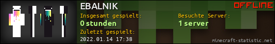 Benutzerleisten 560x90 für EBALNIK