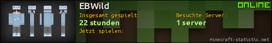 Benutzerleisten 560x90 für EBWild