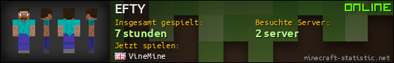 Benutzerleisten 560x90 für EFTY