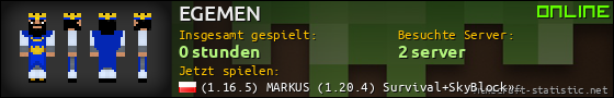 Benutzerleisten 560x90 für EGEMEN