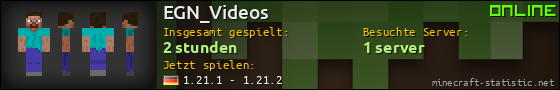 Benutzerleisten 560x90 für EGN_Videos