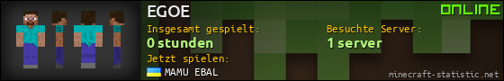 Benutzerleisten 560x90 für EGOE