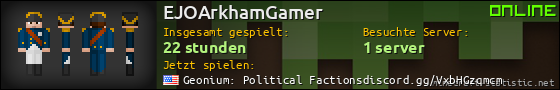 Benutzerleisten 560x90 für EJOArkhamGamer