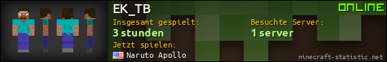 Benutzerleisten 560x90 für EK_TB