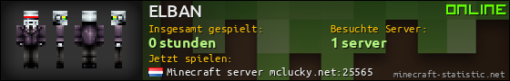 Benutzerleisten 560x90 für ELBAN