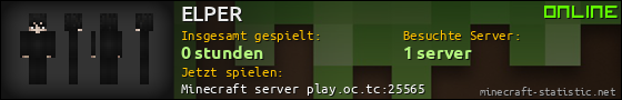 Benutzerleisten 560x90 für ELPER