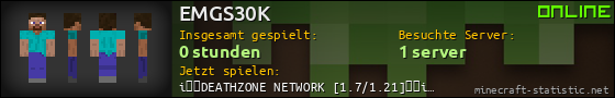 Benutzerleisten 560x90 für EMGS30K