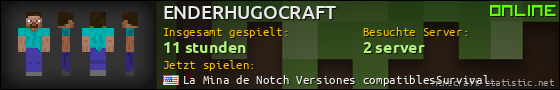 Benutzerleisten 560x90 für ENDERHUGOCRAFT