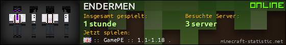 Benutzerleisten 560x90 für ENDERMEN