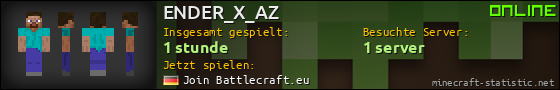 Benutzerleisten 560x90 für ENDER_X_AZ