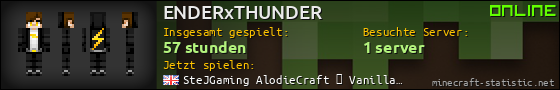 Benutzerleisten 560x90 für ENDERxTHUNDER