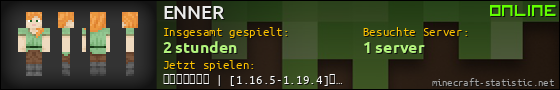 Benutzerleisten 560x90 für ENNER