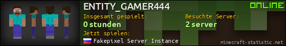 Benutzerleisten 560x90 für ENTITY_GAMER444