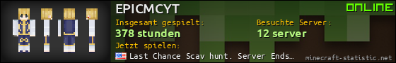 Benutzerleisten 560x90 für EPICMCYT