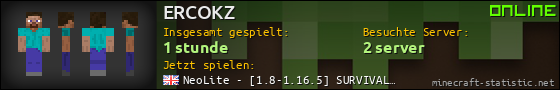 Benutzerleisten 560x90 für ERCOKZ