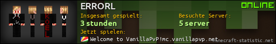 Benutzerleisten 560x90 für ERRORL