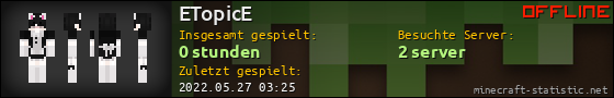 Benutzerleisten 560x90 für ETopicE