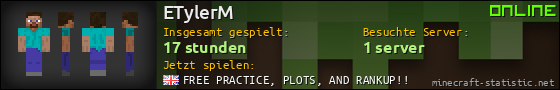 Benutzerleisten 560x90 für ETylerM