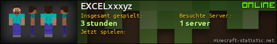 Benutzerleisten 560x90 für EXCELxxxyz