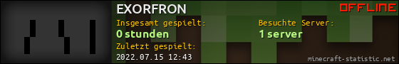 Benutzerleisten 560x90 für EXORFRON
