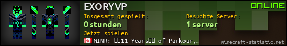Benutzerleisten 560x90 für EXORYVP
