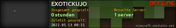 Benutzerleisten 560x90 für EXOTICKUJO